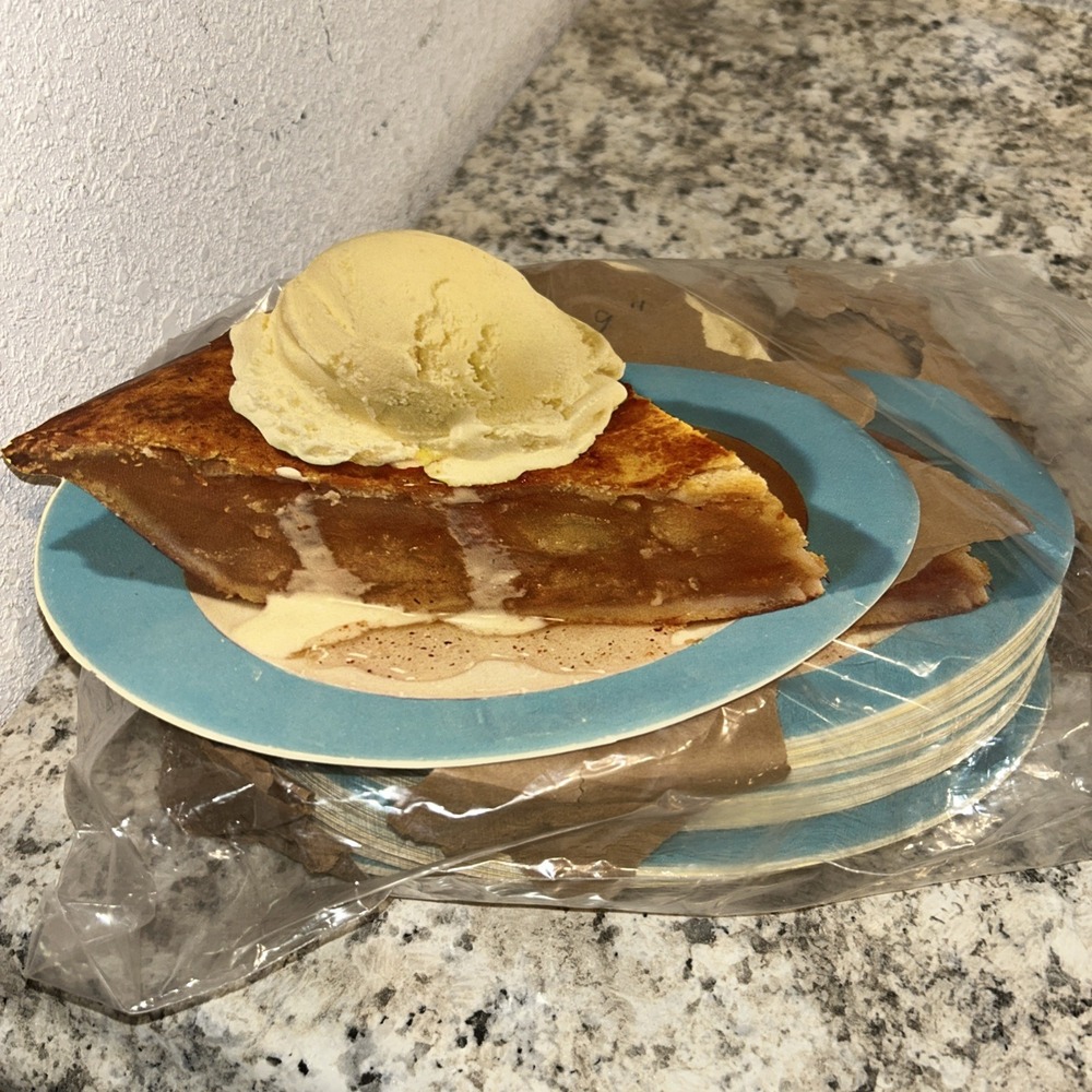1940's Apple Pie Blue Plate Special Poster‎ Soda Fountain Sign Pack Of 500 9" E4